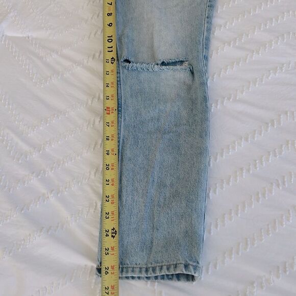 🎄3 for $25🎄 Everlane the Curvy 90s Cheeky Straight Jean Light Wash - Picture 9 of 12